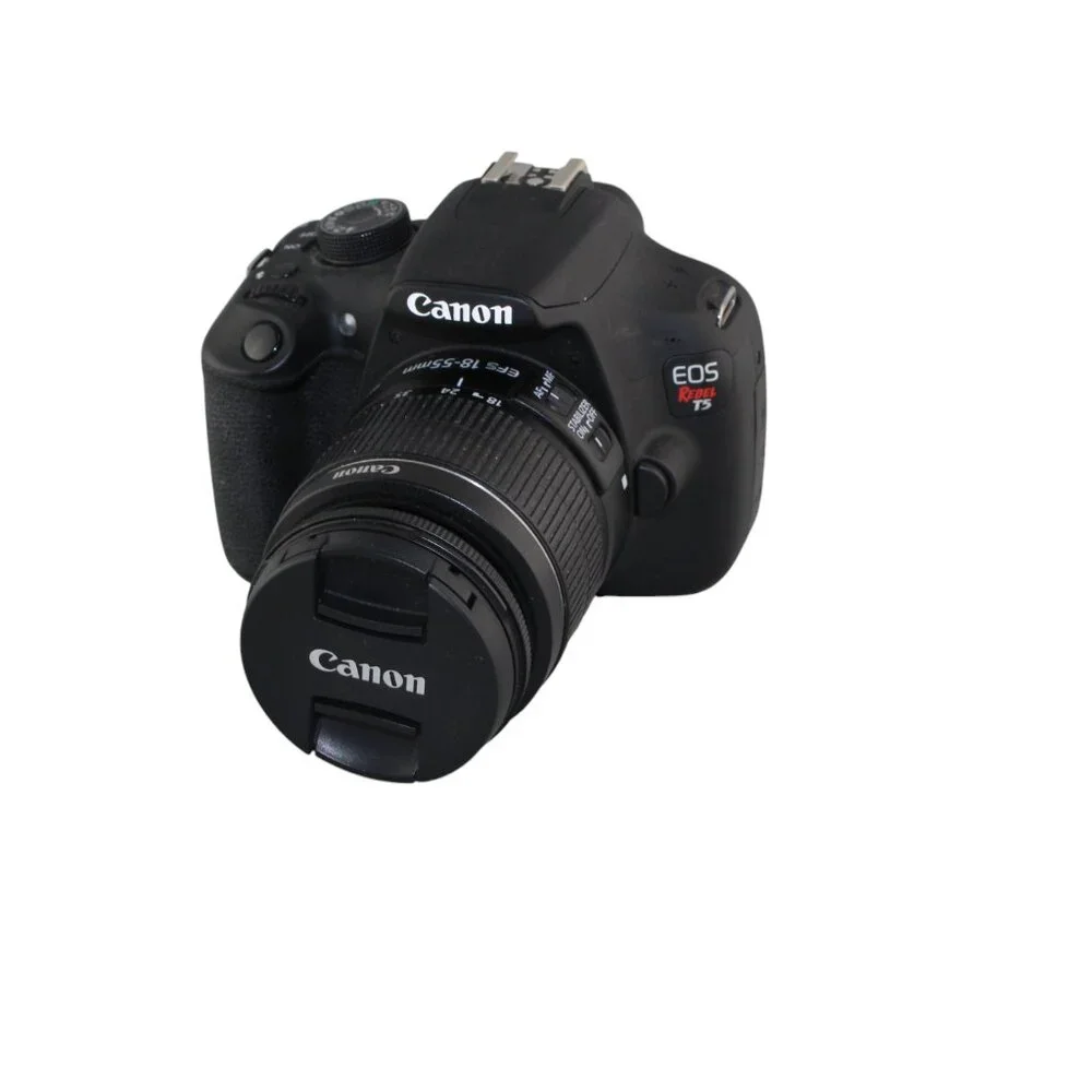 Canon EOS Rebel T5 DSLR Camera w/ 18-55mm Lens FOR PARTS Not Working